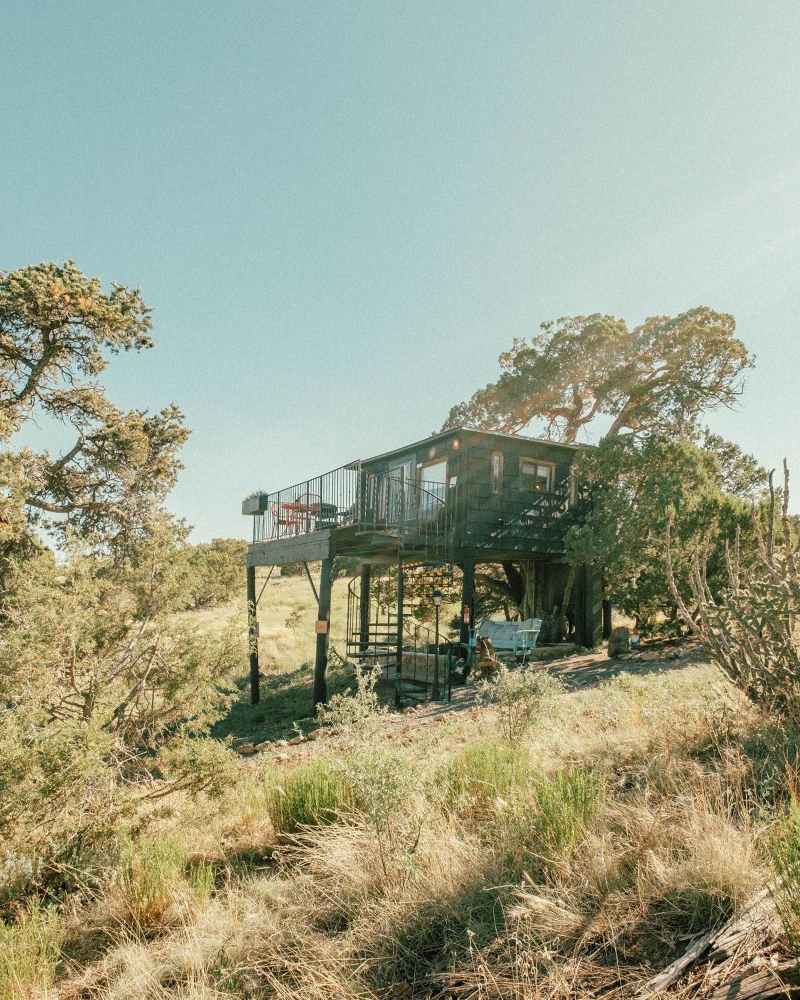 Вилла Ashley'S Treehouse At El Mistico Ranch Nogal Экстерьер фото