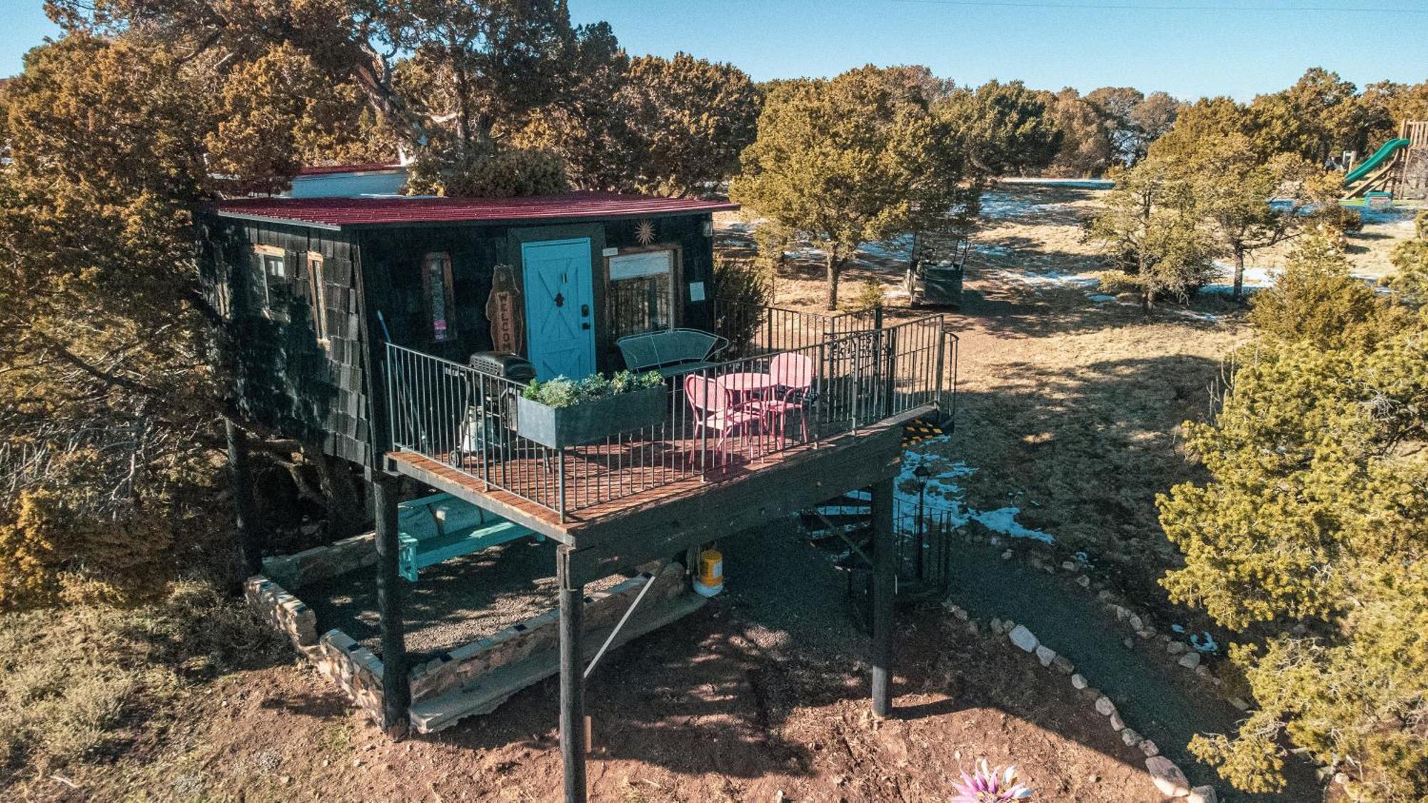 Вилла Ashley'S Treehouse At El Mistico Ranch Nogal Экстерьер фото