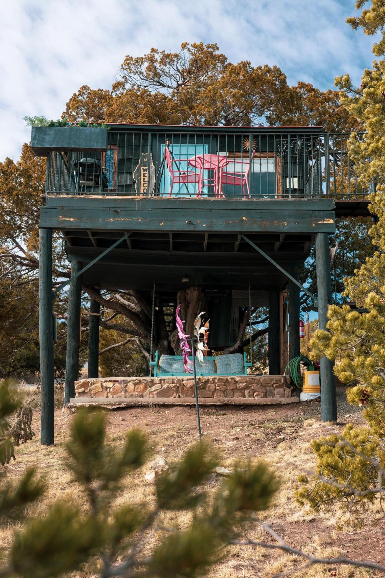 Вилла Ashley'S Treehouse At El Mistico Ranch Nogal Экстерьер фото