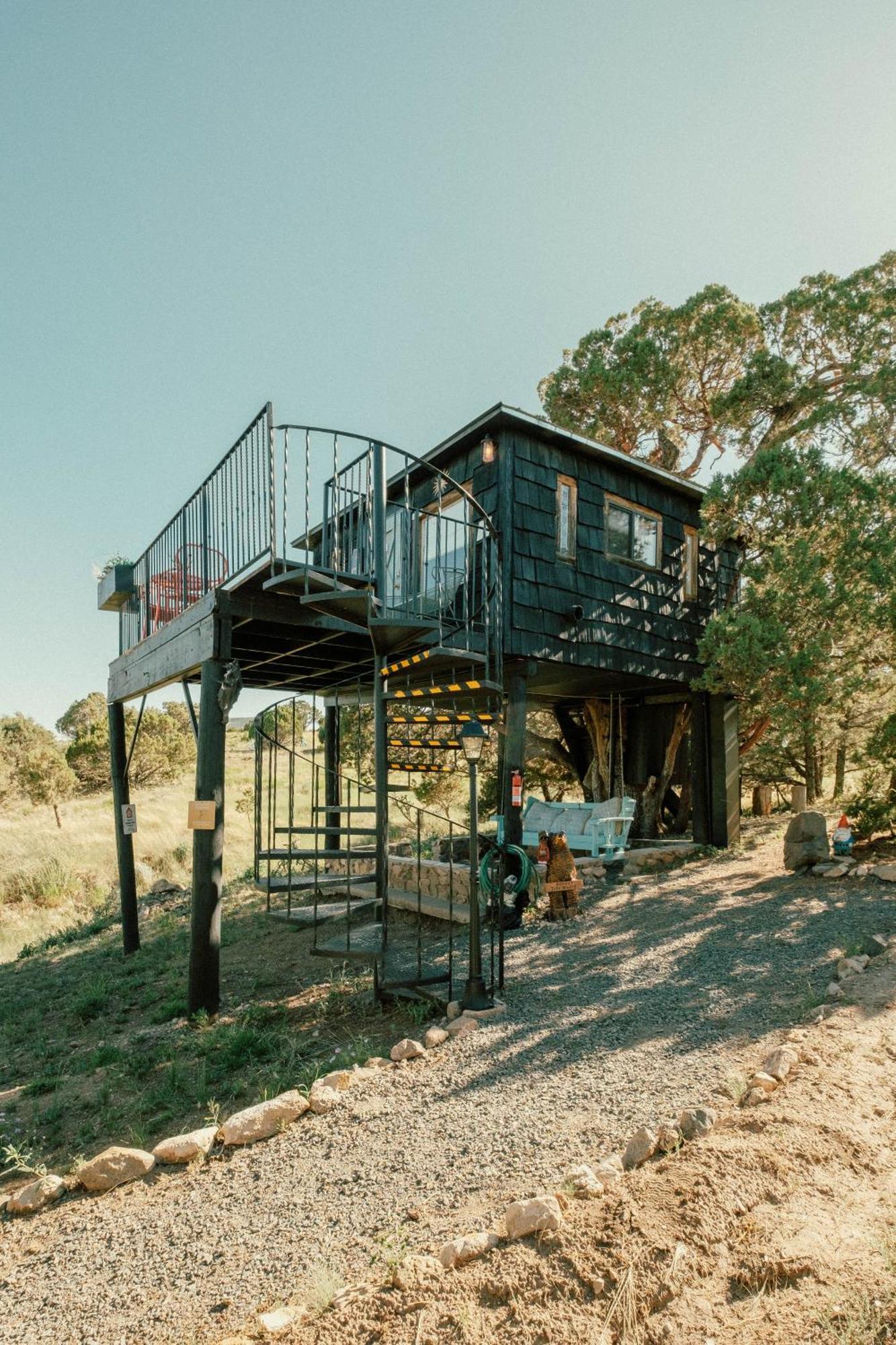 Вилла Ashley'S Treehouse At El Mistico Ranch Nogal Экстерьер фото